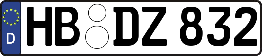 HB-DZ832
