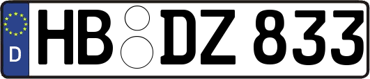 HB-DZ833