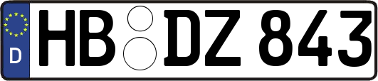 HB-DZ843
