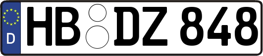 HB-DZ848