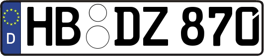 HB-DZ870