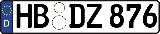HB-DZ876