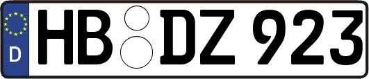 HB-DZ923