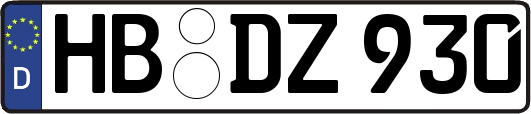 HB-DZ930