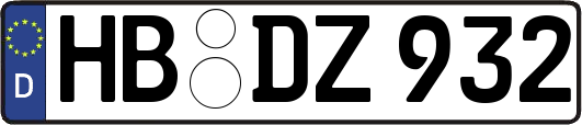 HB-DZ932