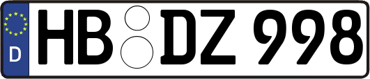 HB-DZ998