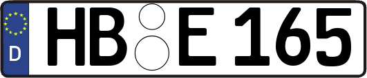 HB-E165