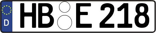 HB-E218