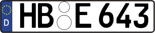 HB-E643