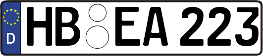 HB-EA223