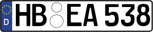 HB-EA538