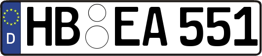 HB-EA551