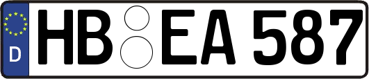 HB-EA587