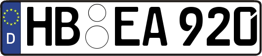 HB-EA920