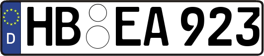 HB-EA923