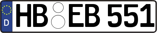 HB-EB551