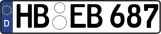 HB-EB687
