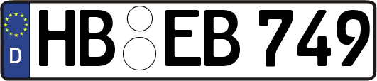 HB-EB749