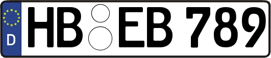HB-EB789