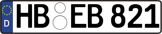 HB-EB821