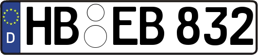 HB-EB832