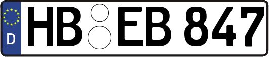 HB-EB847