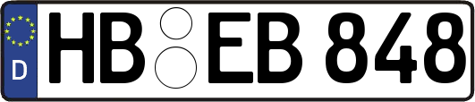 HB-EB848