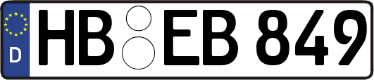 HB-EB849