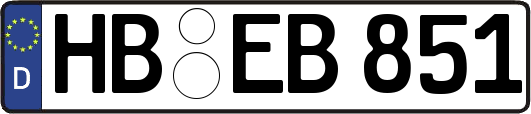HB-EB851