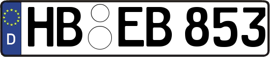 HB-EB853