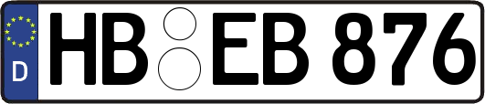 HB-EB876