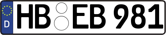 HB-EB981