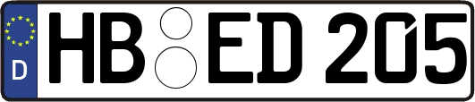 HB-ED205