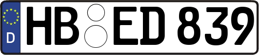 HB-ED839