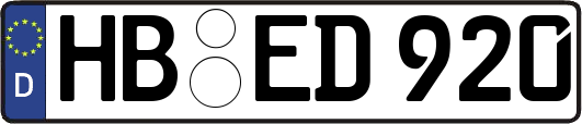 HB-ED920