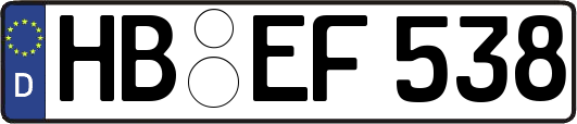 HB-EF538