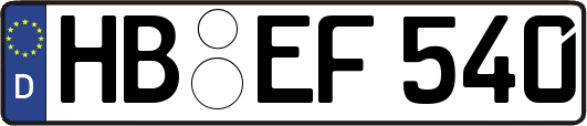 HB-EF540