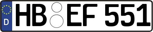 HB-EF551