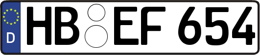 HB-EF654