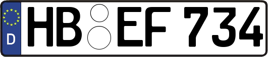 HB-EF734