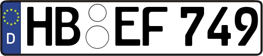 HB-EF749