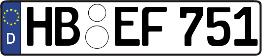 HB-EF751