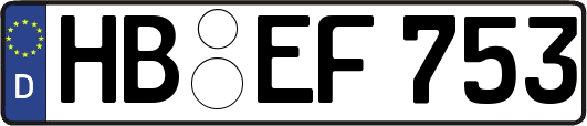 HB-EF753
