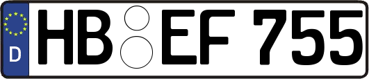 HB-EF755