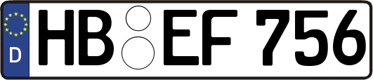 HB-EF756