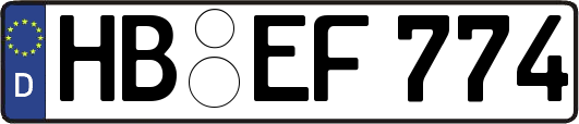 HB-EF774
