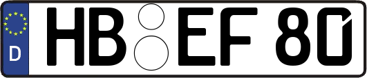 HB-EF80