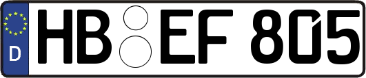 HB-EF805