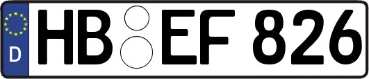 HB-EF826