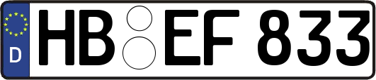 HB-EF833